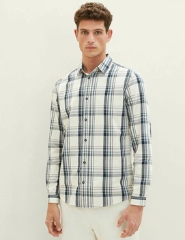 Сорочка д/р Tom Tailor М0132563 (1037436) колір різнокольоровий (М0132563 - 185645)