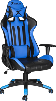 Кресло игровое XTRIKE ME Advanced Gaming Chair GC-905 50 мм Черно-синее (GC-905BU)