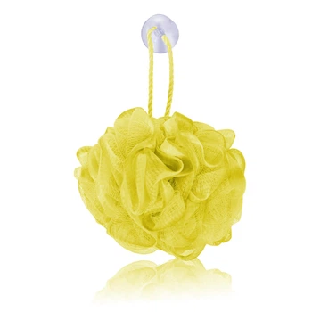 Мочалка для душу Donnamax Luscious Bath Exfoliating Body Sponge (жовта)