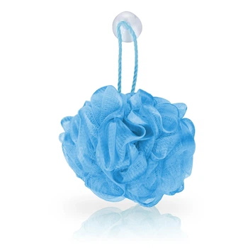 Мочалка для душа Donnamax Luscious Bath Exfoliating Body Sponge (голубая)