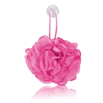 Мочалка для душа Donnamax Luscious Bath Exfoliating Body Sponge (розовая)