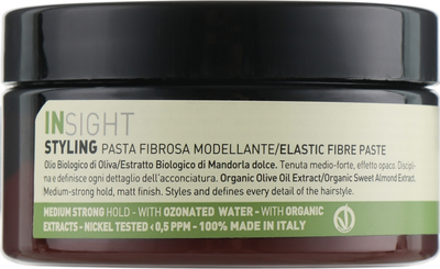 Паста для волос Insight Elastic Fibre Paste Моделирующая 90 мл (8029352353918)