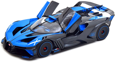 Metalowy model samochodu Bburago Bugatti Bolide Niebieski metalik (4893993110476)