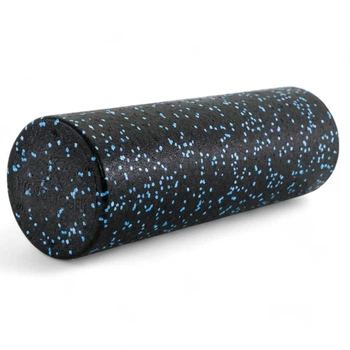 Ролик для пилатеса ProsourceFit Speckled Roller, 45x15 см, PS-2061-18-BL (черно-синий)