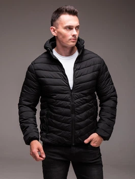 Куртка QQN Quilted Black XXL чорна