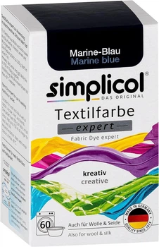 Фарба Simplicol для зміни кольору 150 г. Синій колір.