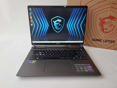 Ноутбук MSI Vector GP68 HX 12VH - I9 12900HX/RTX 4080 12GB/RAM 16GB/SSD 2TB Б/В