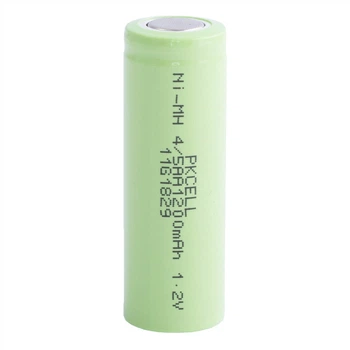 NiMH 1200mAh, 1,2V, 4/5AA PKCELL, нікель-метал-гідридний акумулятор