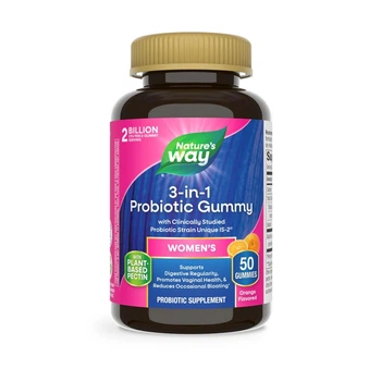 Пробиотики Nature's Way Пробиотики для женщин вкус апельсина Women's Probiotic 50 жевательных конфет