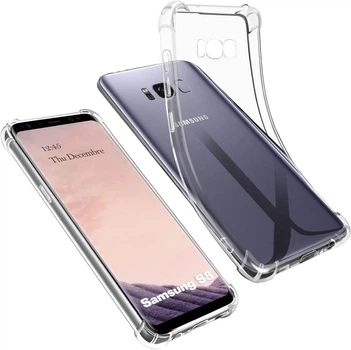 Чехол Fiji Proof для Samsung S8 (G950) прозрачный бампер с усиленными бортами Transparent