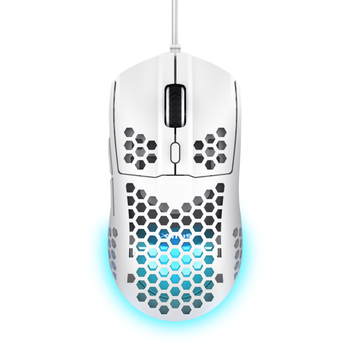 Мишка ігрова Trust GXT 928W Helox дротова RGB White