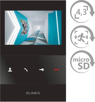 Видеодомофон Slinex SQ-04M Black