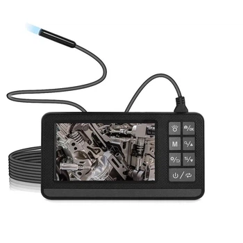 Эндоскоп универсальный KERUI IP67 HD1080P IPS-экран 2600 мАч с двойной камерой 5m Black