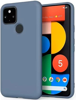 Чохол з мікрофіброю для Google Pixel 5a 5G Блакитний