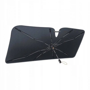 Сонцезахисна парасоля для авто PRC SunShield 126*140*80cm black