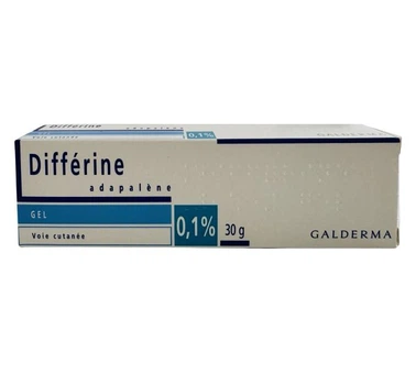 Гель Діфферін 0,1% Galderma для проблемної шкіри 30 гр