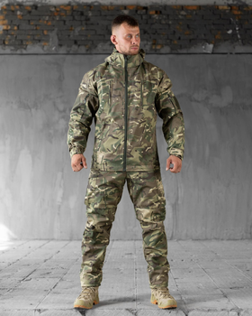 Тактичний зимовий костюм Гірка на флісі 2XL мультикам (89096)