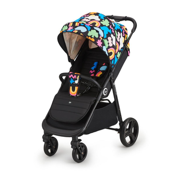 Прогулочная коляска Kinderkraft Grande Plus Happy Shapes, 4821