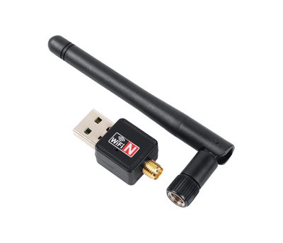 Беспроводной сетевой адаптер с антенной 2DBI Wi-Fi-USB Merlion CL-UW04, RT7601, 802.11bgn, 150MB, 2.4 GHz, WIN7 - XP - Vista - 2
