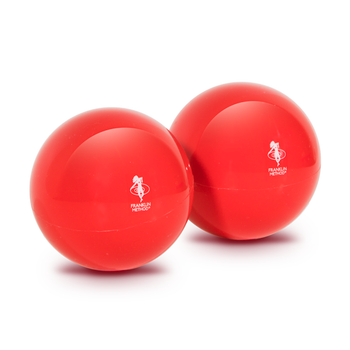 Мячи массажные (2 шт) Franklin Mini Smooth Ball, 7.5 см (красный), FR-90.11-RD