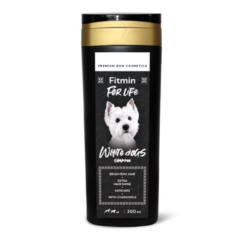 Шампунь Fitmin For Life White dogs для собак з білою шерстю 300 мл