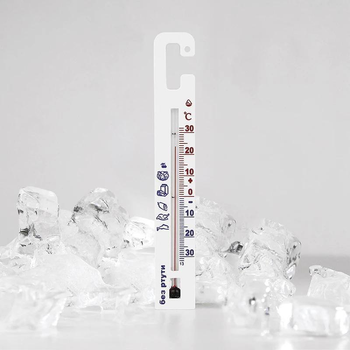 Термометр -30+30°C для холодильника высота 14.5см
