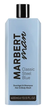 Шампунь та гель для душу Marbert Man Classic Steel Blue Shower Gel & Shampoo, 400мл
