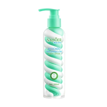 Лосьйон для тіла з авокадо Sadoer avocado nicotinamide marshmallow body lotion, 200мл