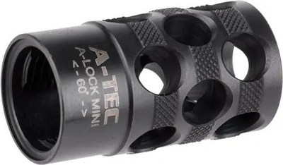 Дульне гальмо-компенсатор A-TEC Mini Muzzle Brake універсальне швидкознімне. Різьблення - A-Lock Mini