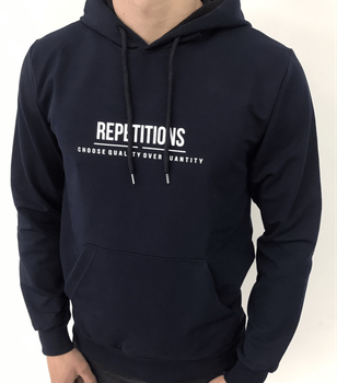 Мужское худи REPETITIONS - HECTOR - 17270 - L - Темно-синий