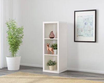 СТЕЛЛАЖ белый MS232 совместим с аксессуарами IKEA KALLAX