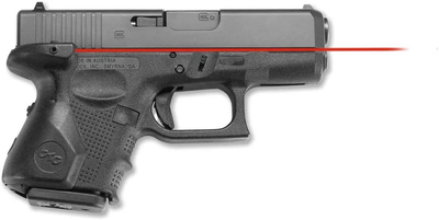 Лазерний вказівник Crimson Trace LG-852 на рукоятку для GLOCK G4 26. Колір - Червоний