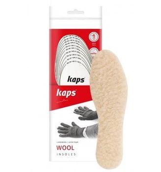 Зимние стельки для обуви Kaps Wool для вырезания