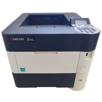 Принтер Kyocera Ecosys FS-4200DN / Лазерная монохромная печать / 1200x1200 dpi / A4 / 50 стр/мин / USB, Ethernet / Дуплекс / Кабели в комплекте б/у