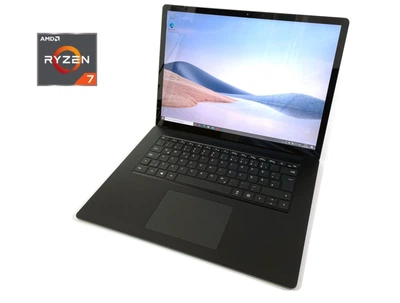 Ультрабук Microsoft Surface Laptop 4 Black / 15" (2496x1664) IPS Touch / AMD Ryzen 7 4980U (8 (16) ядер по 2.0 - 4.4 GHz) / 16 GB DDR4 / 512 GB SSD / AMD Radeon Graphics / WebCam б/у