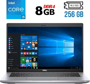 Ультрабук Б-класс Dell Latitude 5420 / 14" (1920x1080) IPS / Intel Core i5-1145G7 (4 (8) ядра по 2.6 - 4.4 GHz) / 8 GB DDR4 / 256 GB SSD / Intel Iris Xe Graphics / WebCam / HDMI / Windows 10 б/у