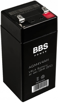 Аккумулятор BBS Power AGM4V4AH AGM VRLA 4 V 4 Ah