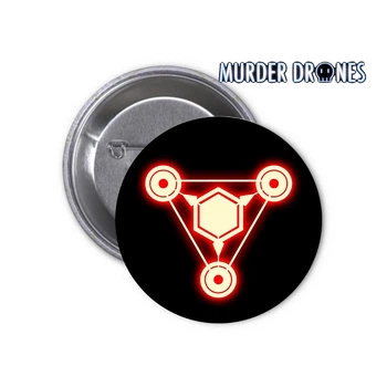 Значок Murder Drones Дроны Убийцы #12