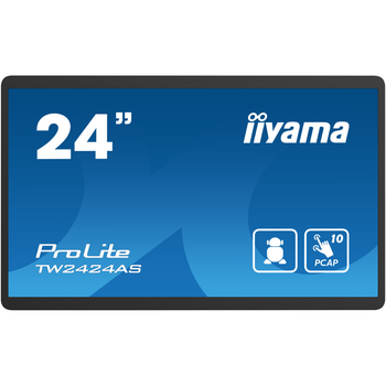 Монитор 24" IIYAMA ProLite сенсорный Android 12 Black (TW2424AS-B1)
