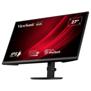 Монитор 27" ViewSonic VA2708-HDJ IPS/1920х1080/100Гц безрамочный/поворотный экран Черный