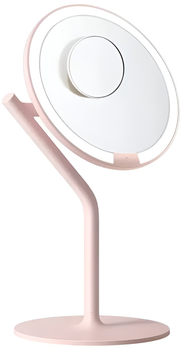 Косметичне дзеркало AMIRO з підсвіткою LED AML117F Pink (6970252732704)