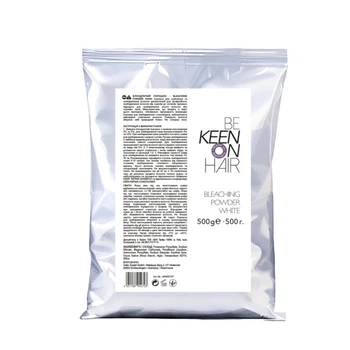 Знебарвлюючий порошок білий KEEN Bleaching Powder White 500 г