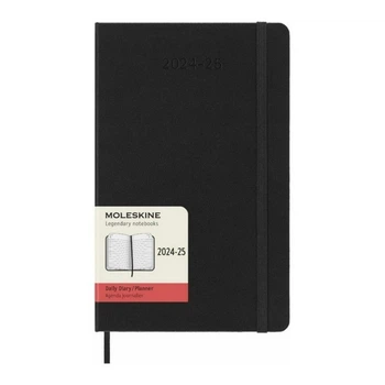 Ежедневник Moleskine 2024-2025 средний, твердая обл., черный (DHB18DC3Y25)