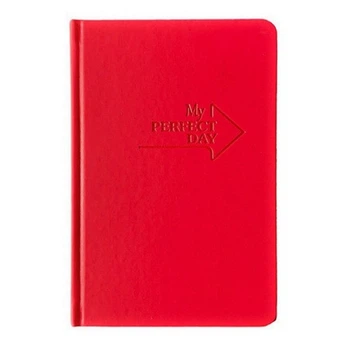 Планер LifeFLUX My perfect day, А5, 256 л., красный, укр. (LFPLULRE045)