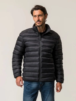 Куртка демисезонная мужская Piazza Italia 01493-3 S Black (2001493001039)
