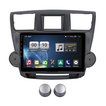 Штатна магнітола серії QIV Q1 під Toyota Highlander 2 XU40 2007-2013 Kluger 2008-2014 (F1) (W1) 10 дюймів C-Q45382