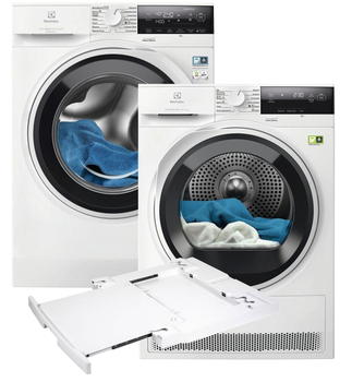 Стиральная машина Electrolux EW6F3494ACU + Сушильный автомат Electrolux EW7D394UU + Соединительная планка Electrolux E1WYHSK1 (комплект)