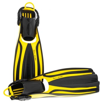 Ласти Marlin Scuba Yellow (Elastic Bungee Strap) L (44,5-49)
