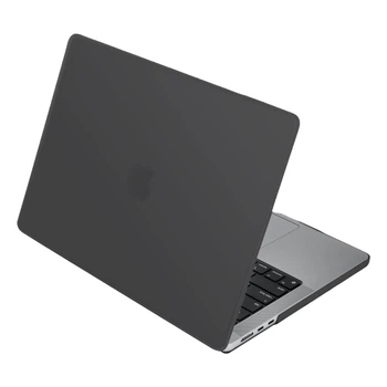 Чехол накладка для MacBook Air 15.3 M5/M4/M3/M2, черный, Matte Shell, матовый, пластиковый, защитный аксессуар для защиты ноутбука, противоударный, с вентиляцией и доступом к портам, для макбука, ArmorStandart (ARM80472)