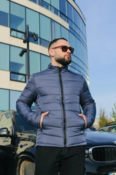 Мужская куртка Intruder демисезонная 2XL синяя